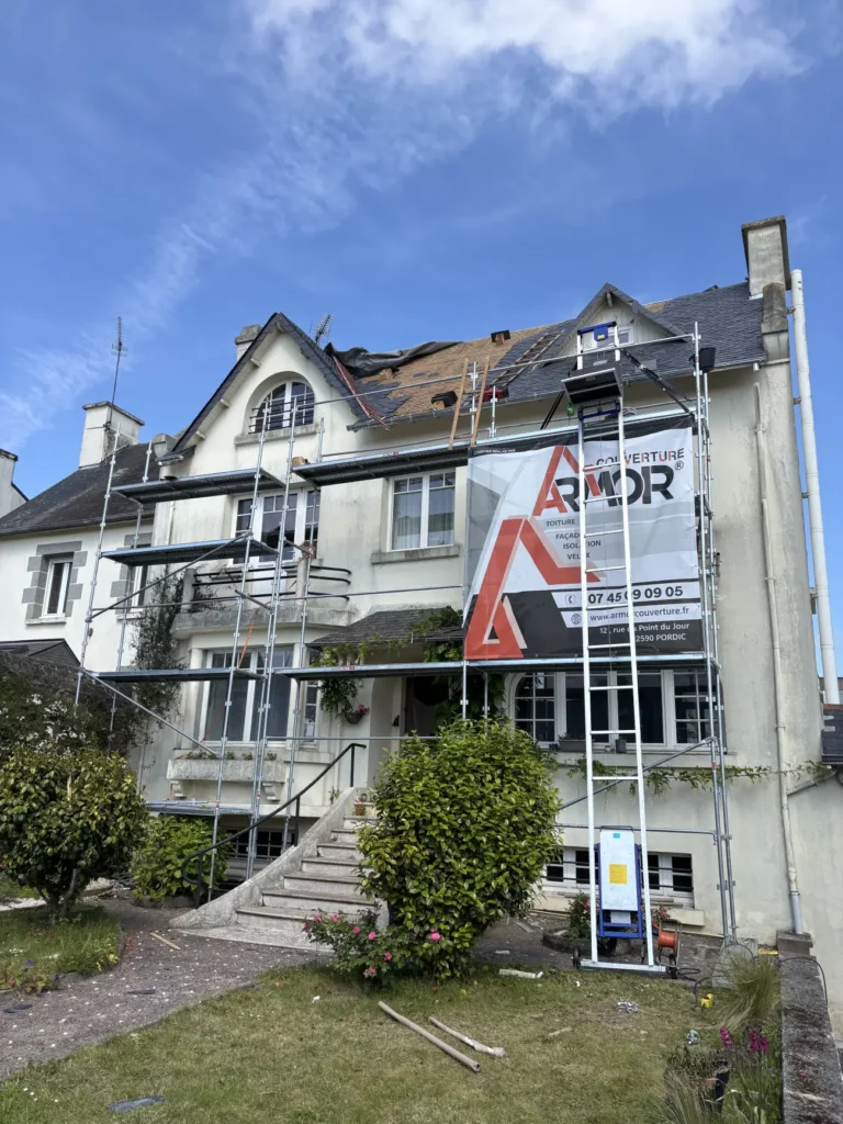 travaux réfection toiture