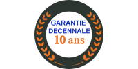 logo garantie decennale 10 ans
